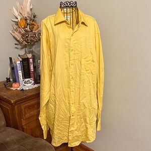Van Heusen Yellow Dress Shirt